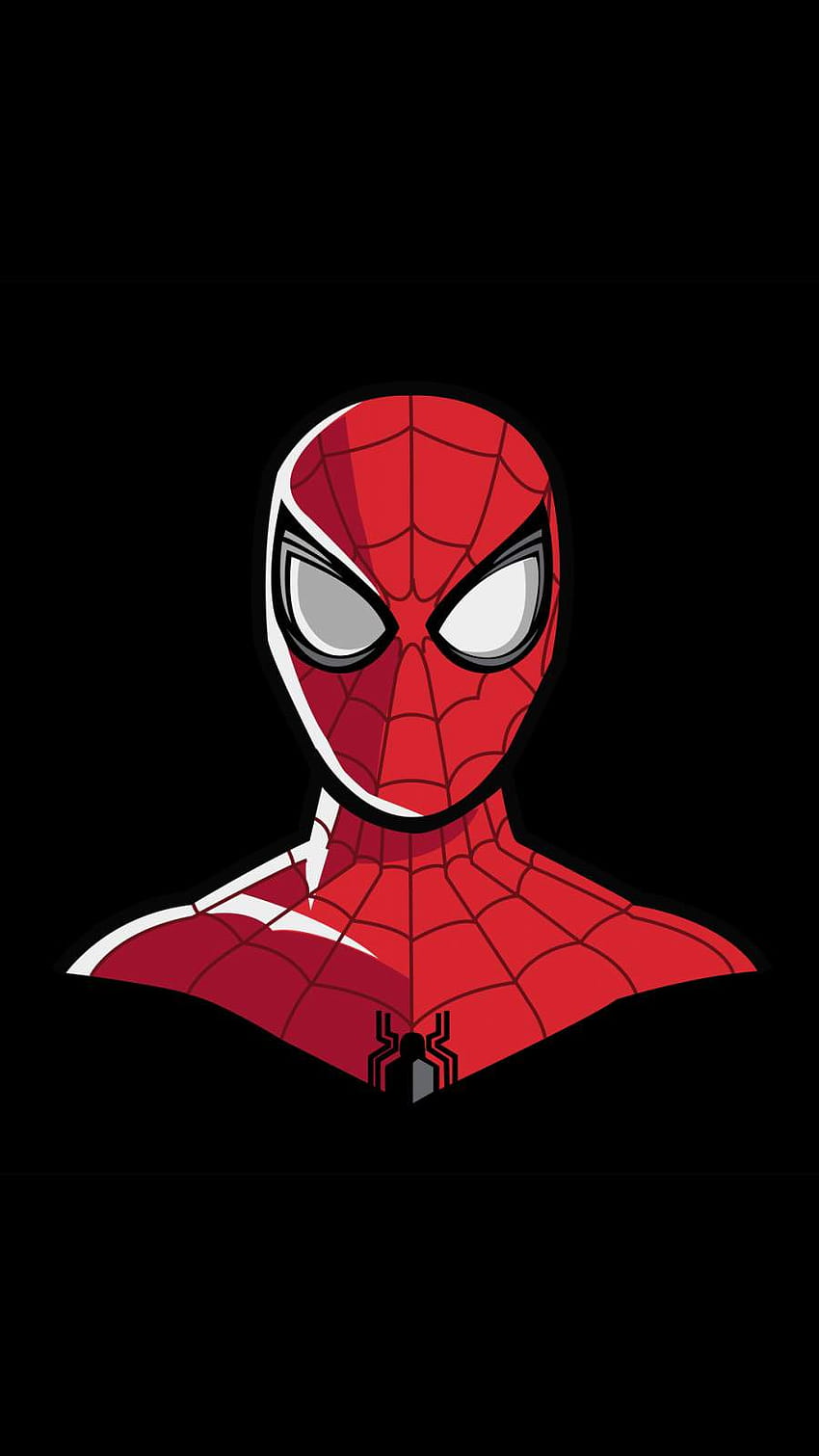Spiderman Minimal IPhone, minimalist iphone HD phone wallpaper