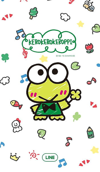 Keroppi frog Painted rock idea  Sanrio wallpaper, Sanrio characters, Hello  kitty