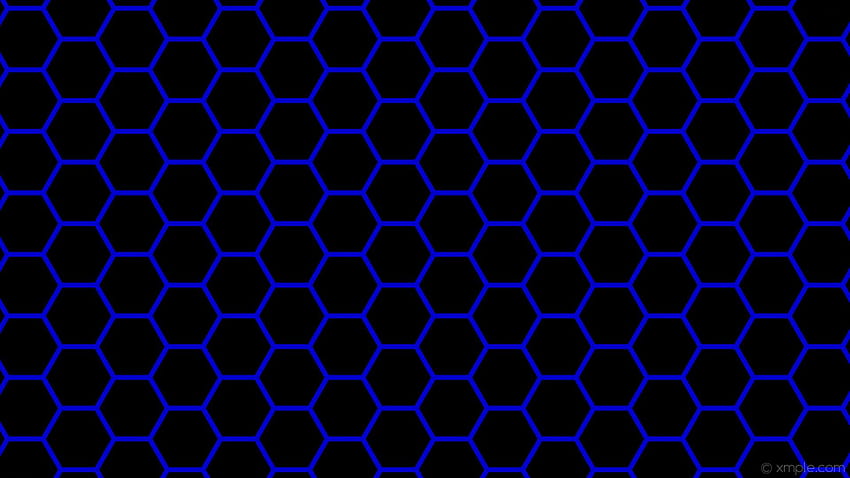 7 Blue Honeycomb, beehive HD wallpaper