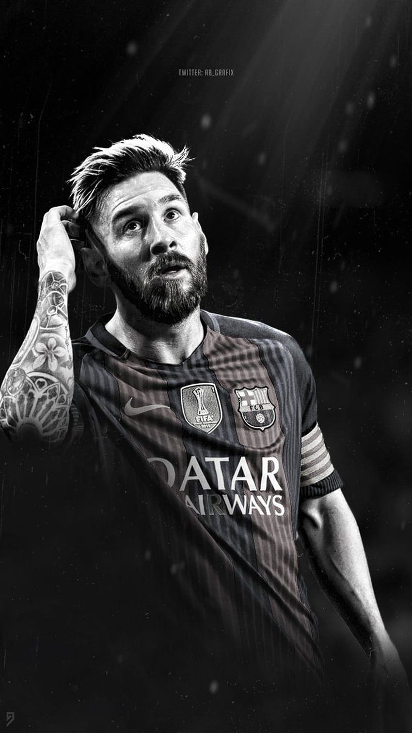 Messi với râu tóc mới trông thật sự lịch lãm và phong cách. Những ai là fan của anh ấy chắc chắn sẽ không muốn bỏ qua bức ảnh này. Hãy xem và thưởng thức!
