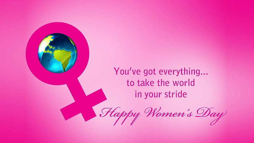 Buona Giornata Internazionale della Donna 2017 – Buon San Valentino, giornata dell'uguaglianza delle donne Sfondo HD