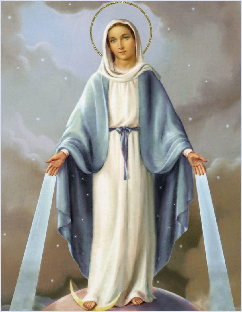 blessed virgin mary blessed, mother mary iphone HD phone wallpaper