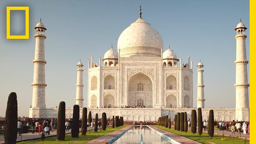 Indiens Taj Mahal ist ein dauerhaftes Denkmal der Liebe, Nahaufnahme Taj Mahal HD-Hintergrundbild