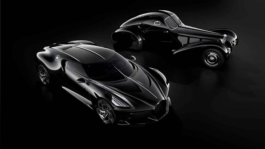 Bugatti La Voiture Noire: Най-скъпата кола в света дебютира на HD тапет