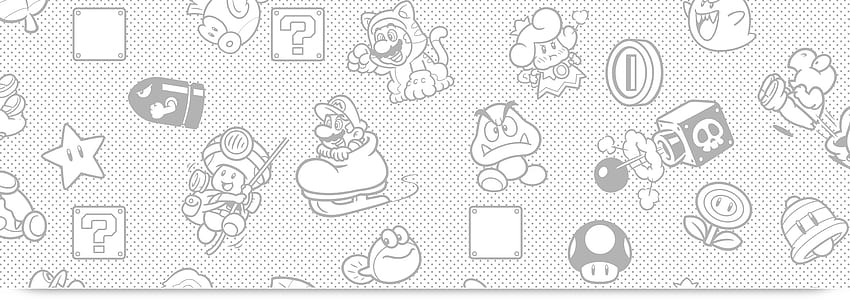 Explorer l'anthologie du 35e anniversaire de Super Mario Fond d'écran HD