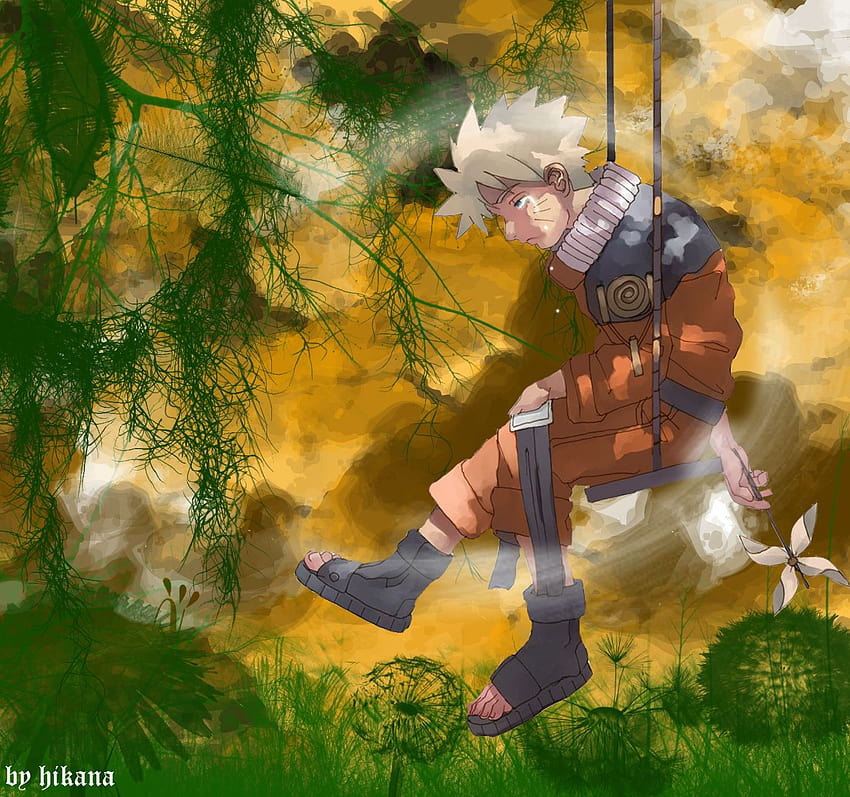 Naruto On The Swing posted by Christopher Walker, naruto swing HD wallpaper