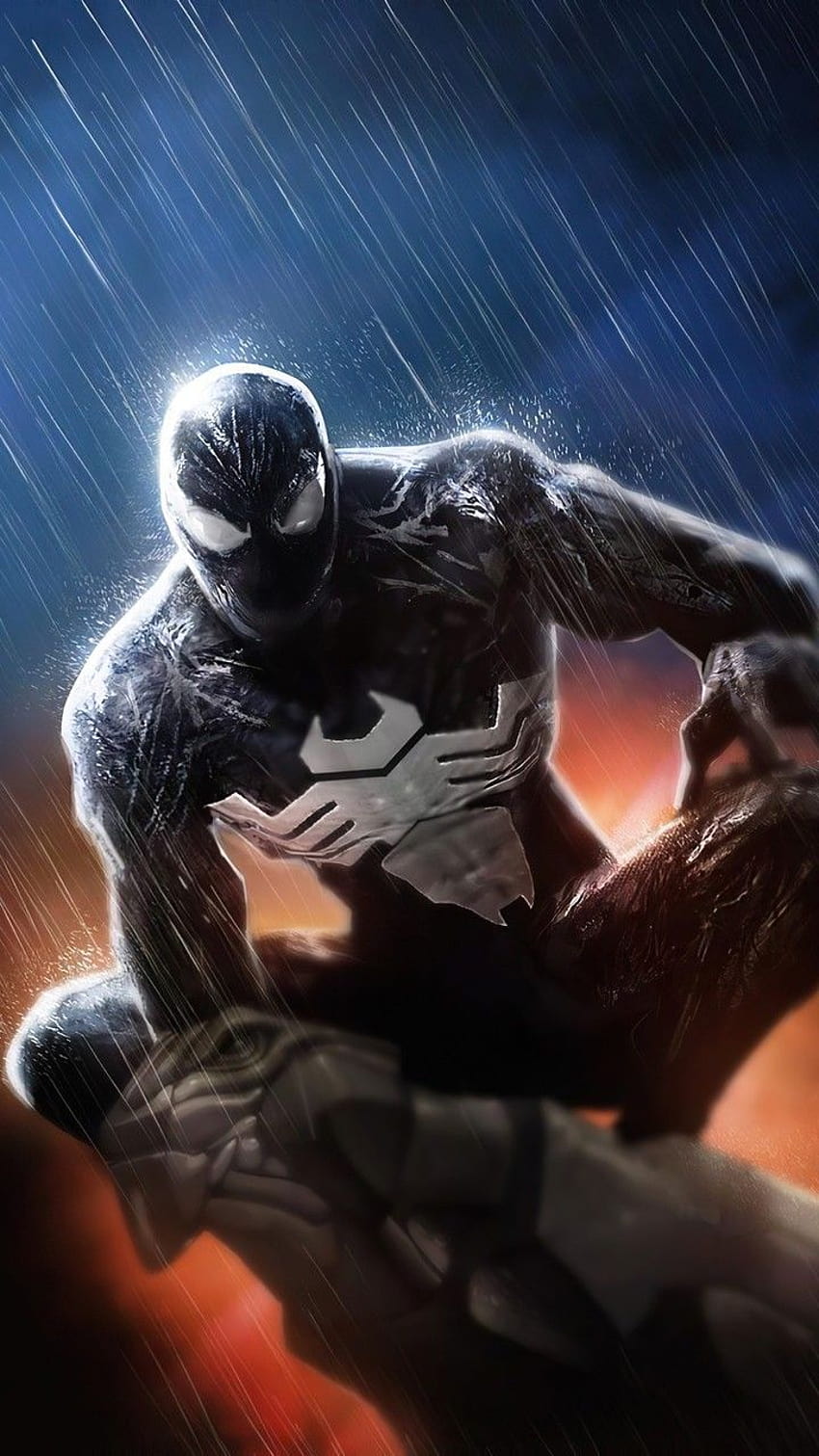 classic symbiote in spiderman remastered iPhone Wallpapers Free Download