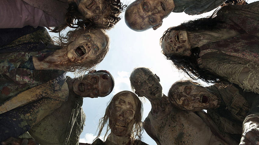 The Walking Dead, „Slabtown”, chodzący trup zombie Tapeta HD