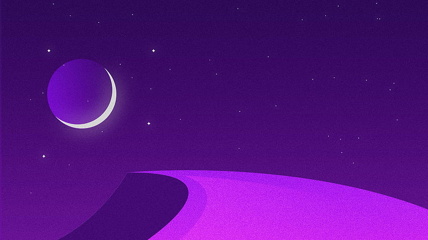 Starry Night Purple Desert Minimalist Minimalism 21588 [7680x4320] สำหรับมือถือและแท็บเล็ตของคุณ มินิมอลสีม่วงเข้ม วอลล์เปเปอร์ HD
