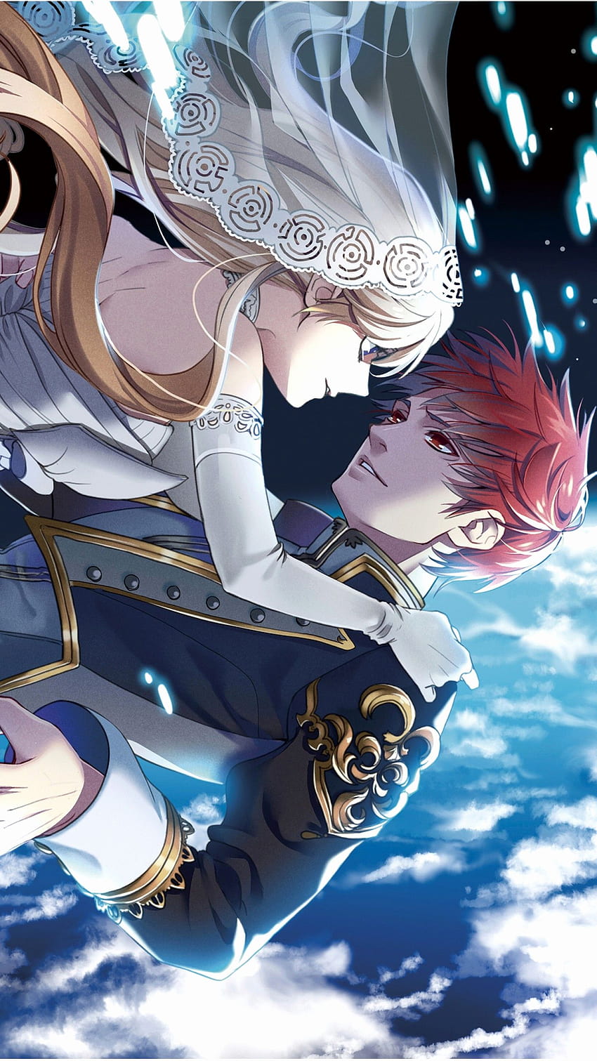 Aesthetic Anime Couple, cute matching pfp HD phone wallpaper