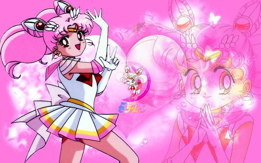 Chibi Sailor Moon, Sailor Moon Chibiusa papel de parede HD
