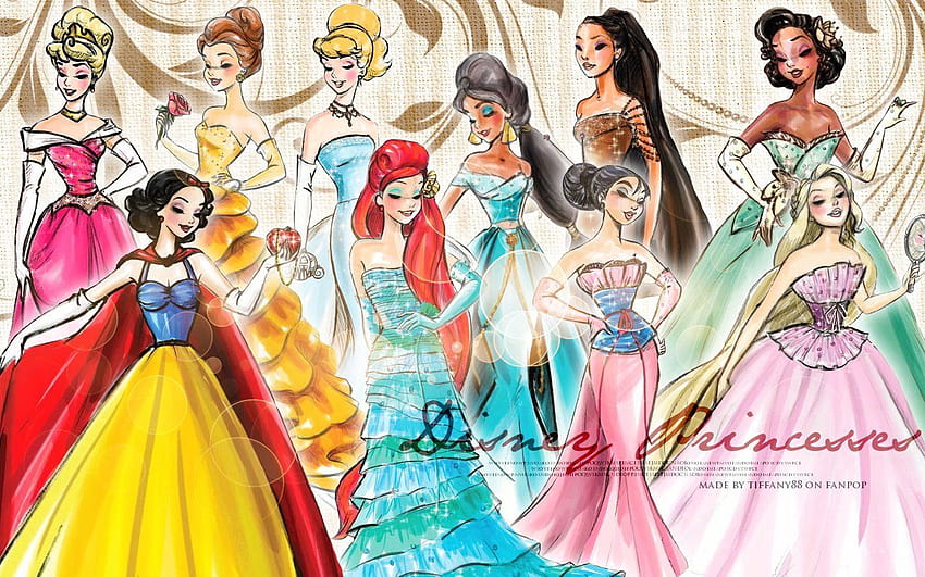 4 Modern Disney Princess, teen princess HD wallpaper | Pxfuel