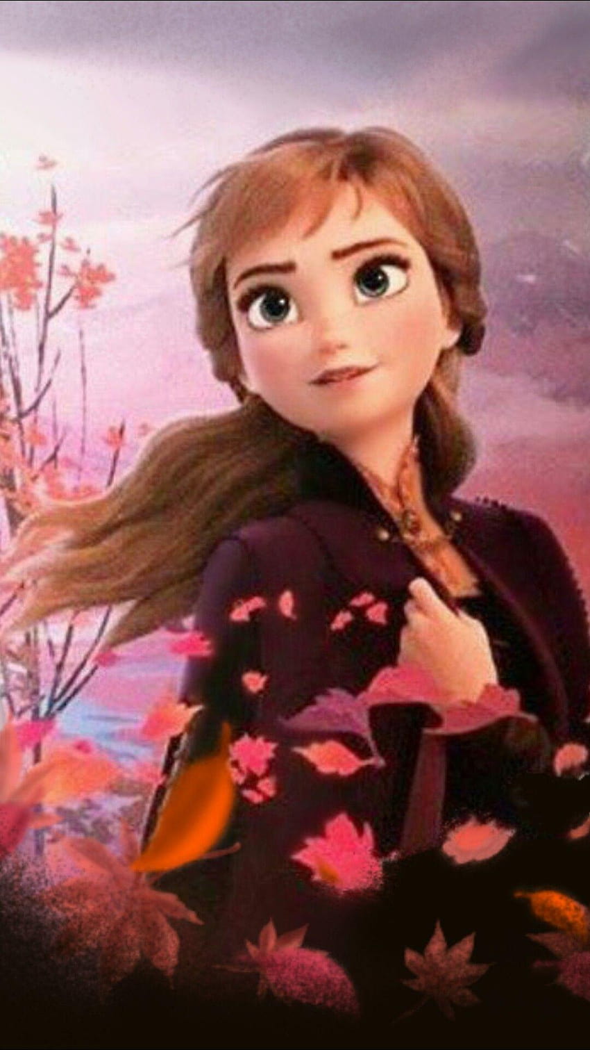 Yaklaşan Karlar Ülkesi 2 filminin Prenses Anna'sı mı? Anna'nın yeni saç modeli, frozen 2 2019 animasyonu HD telefon duvar kağıdı