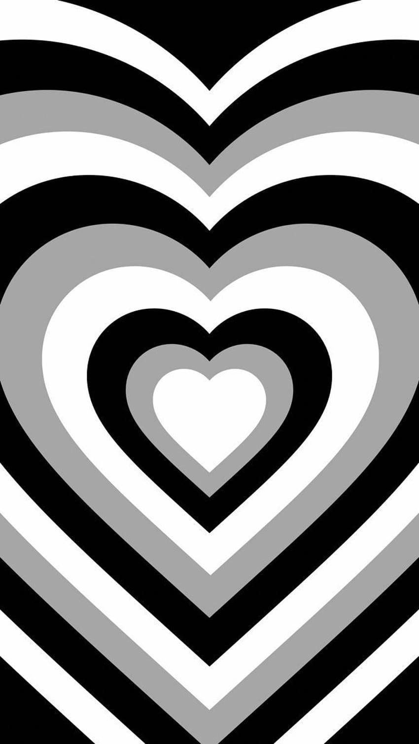 de bloqueo de corazón negro descubierta por Kiwi., estética de corazón negro fondo de pantalla del teléfono
