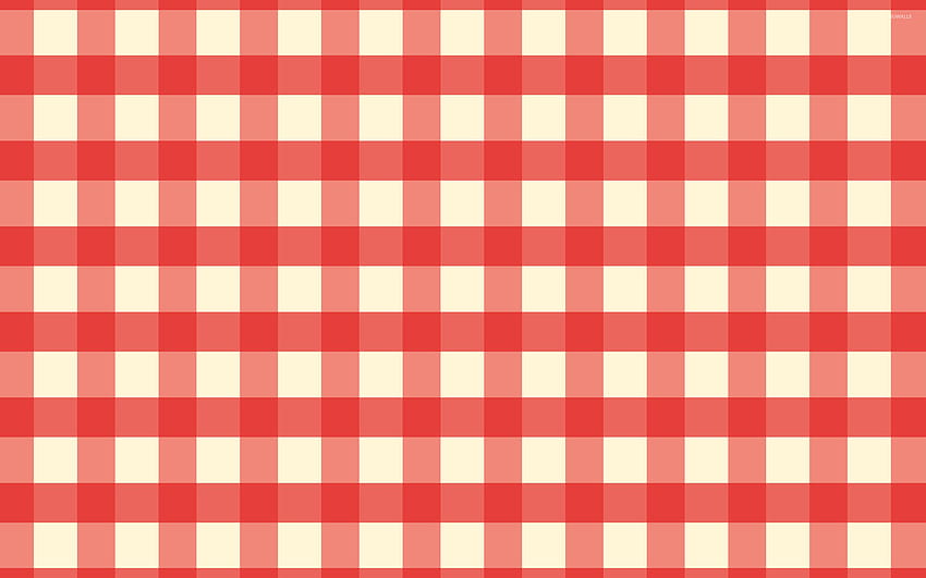 Plaid Backgrounds, red plaid HD wallpaper