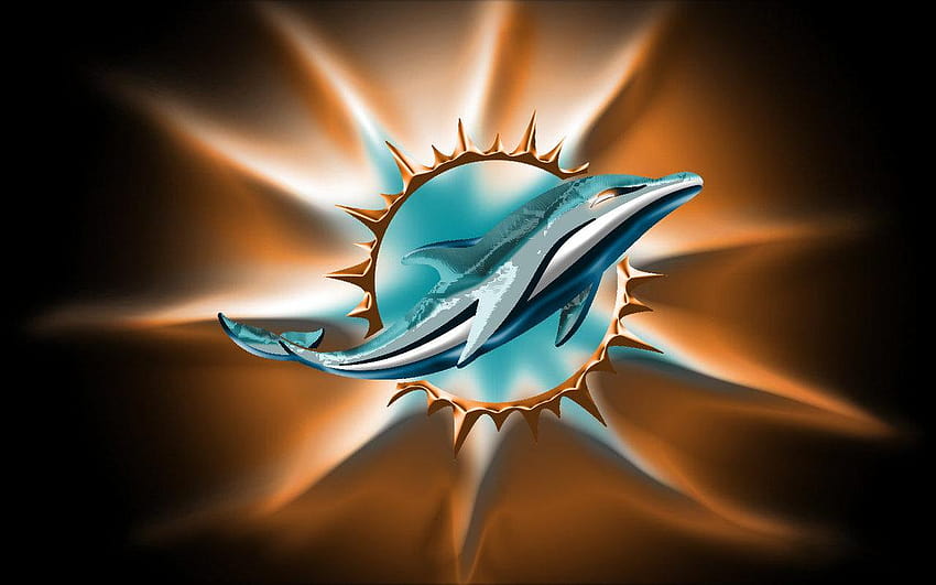 Miami Dolphins Logo, ClipArt, ClipArt auf, Miami Dolphins nfl HD-Hintergrundbild