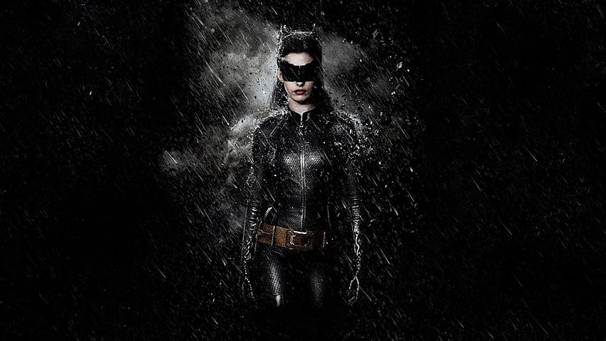 Anne Hathaway dark Catwoman Batman The ... up, anne hathway catwomen HD wallpaper