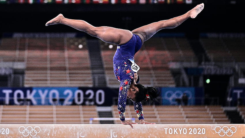 Jeux olympiques de Tokyo 2021: Comment regarder Simone Biles et Suni Lee lors de la finale de l'épreuve de poutre d'équilibre, gymnastique olympique 2021 Fond d'écran HD