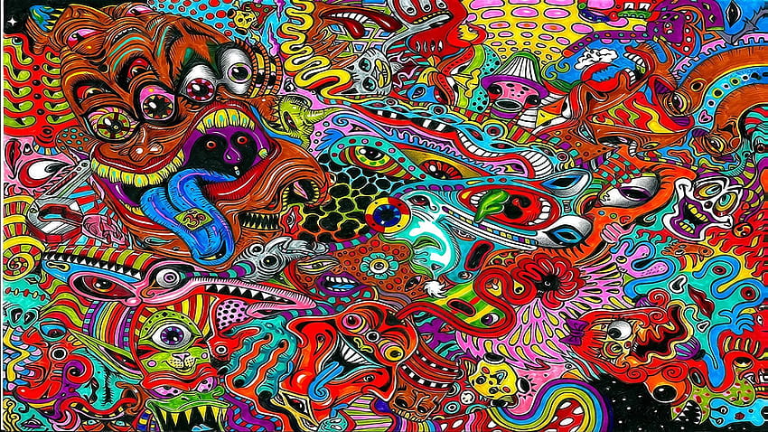 LSD Cartoon HD wallpaper | Pxfuel