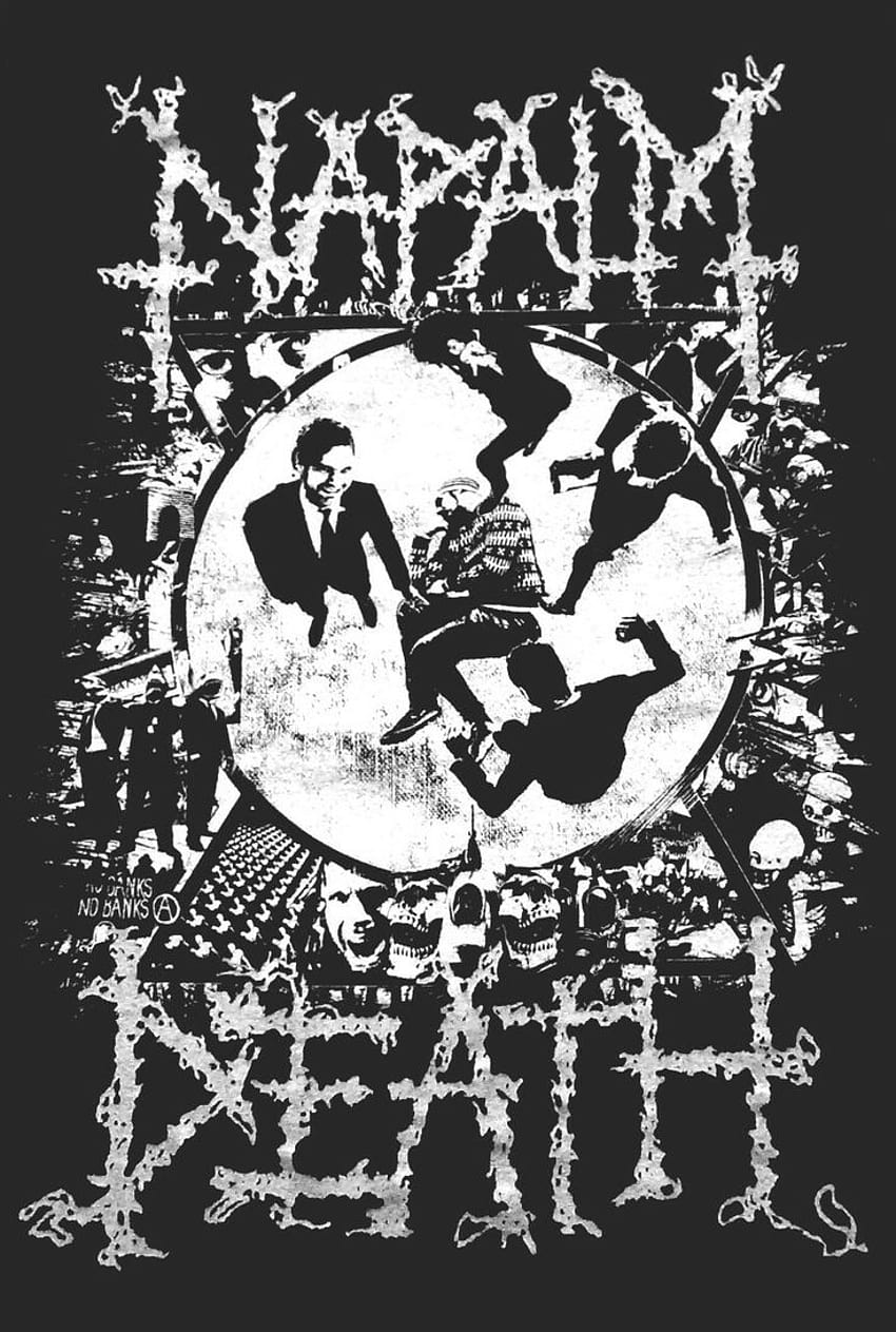 Pin auf Napalm Death, Napalm Death Band HD-Handy-Hintergrundbild