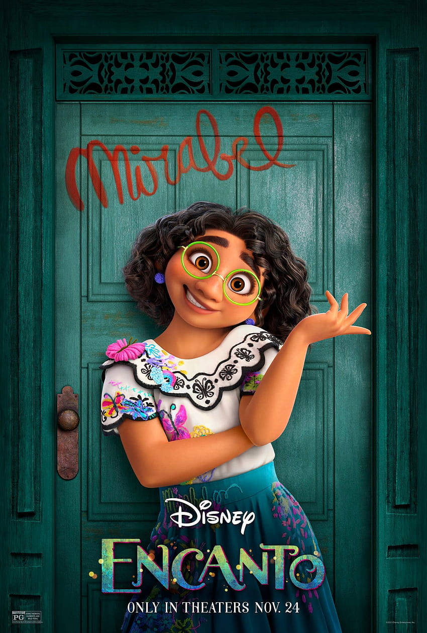 Encanto: 10 afiches y un nuevo video muestra la próxima función de Disney, la película encanto fondo de pantalla del teléfono