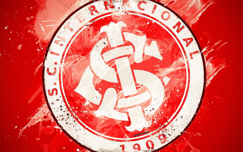 Sport Club Internacional, art de la peinture, logo Fond d'écran HD