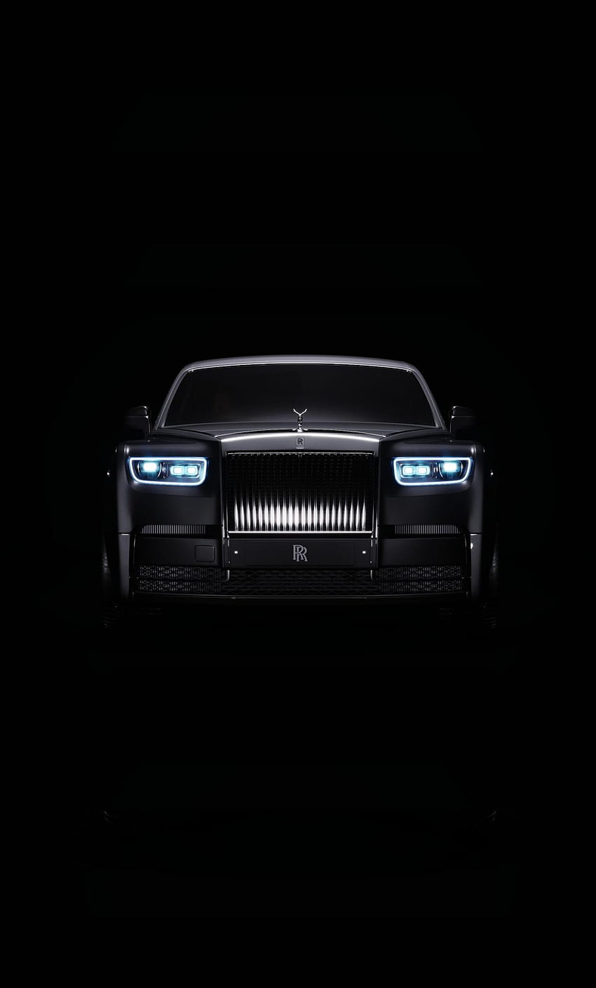 Vorne, dunkel, Rolls, Rolls Royce Wraith iPhone HD-Handy-Hintergrundbild