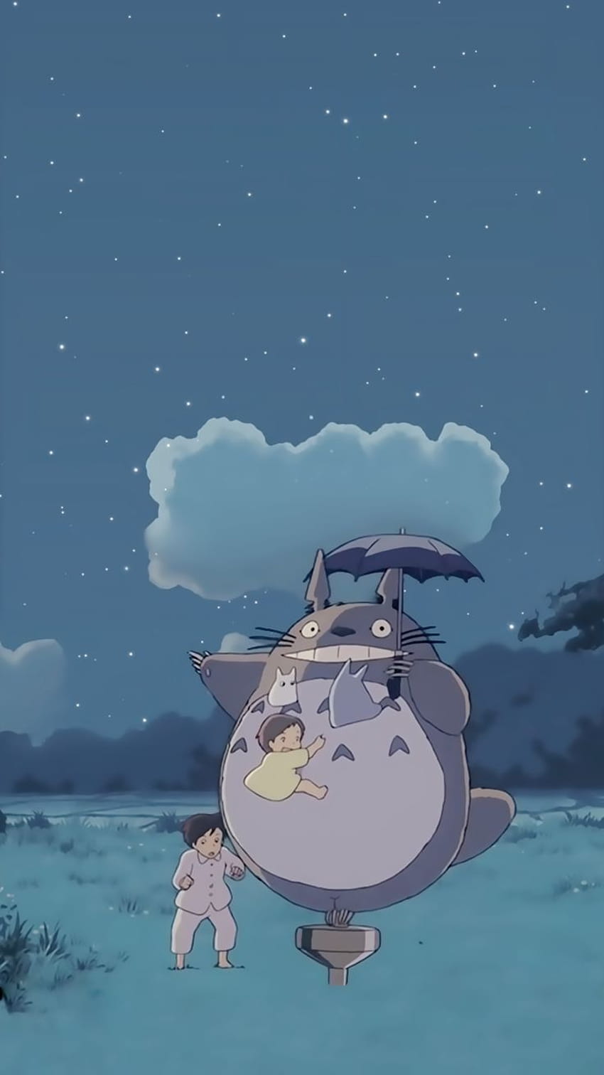 지브리 이웃집 토토로 핸드폰 배경화면 : 네이버 블로그, Totoro Aesthetic Hd Phone Wallpaper | Pxfuel