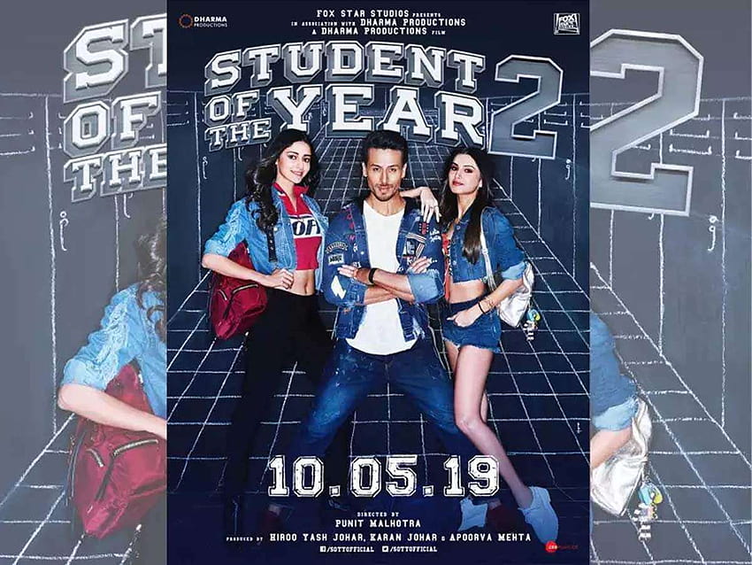SOTY 2 full movie donwload on Tamilrockers, Student of the Year 2 online: Tiger Shroff, Ananya Panday and Tara Sutaria's 'Student of the Year 2' leaked online, ananya pandey student of the year 2 HD wallpaper