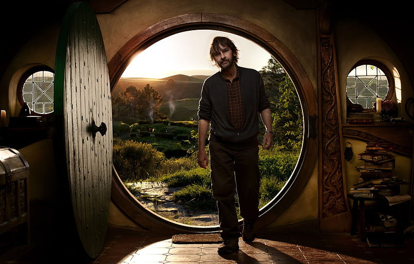 the door, the hobbit, Director, the threshold, the hobbit, Peter Jackson, shooting, peter jackson , section мужчины HD wallpaper