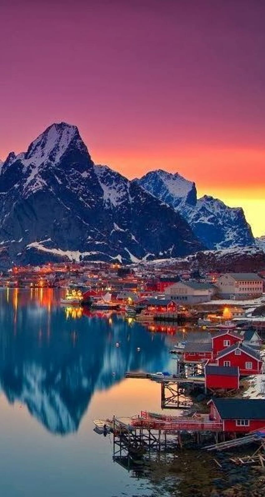 Norwegia, iPhone Skandinavia wallpaper ponsel HD
