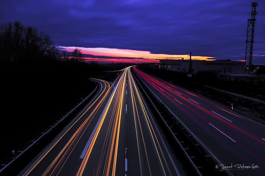 Autobahn HD-Hintergrundbild
