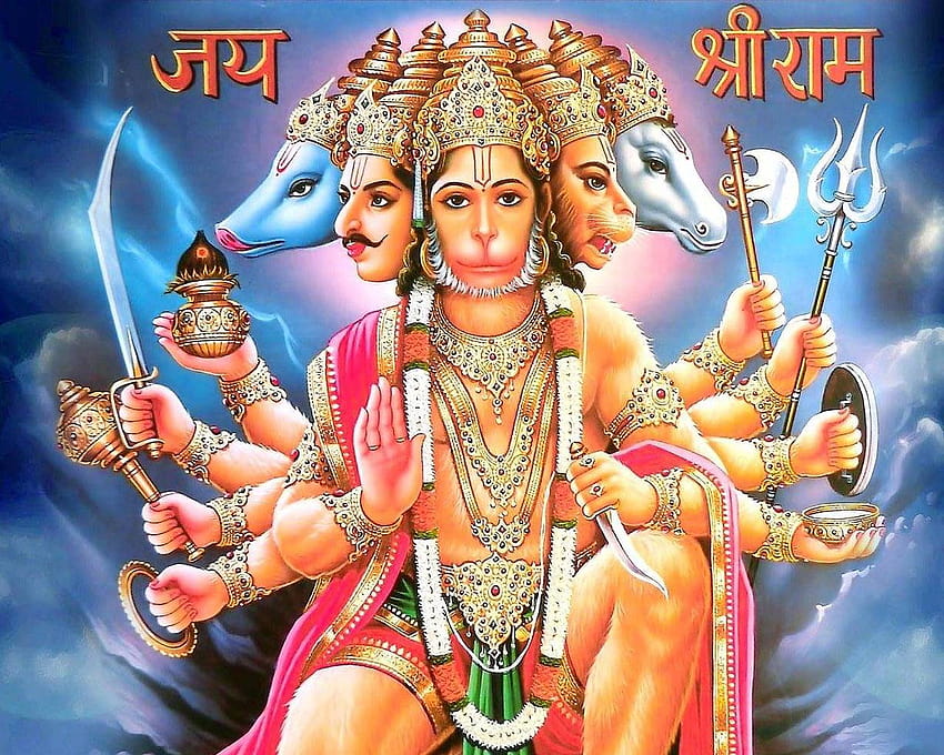 Panchmukhi Hanuman Ji, Hanumanji HD-Hintergrundbild