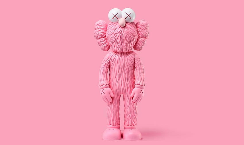 Pink Kaws HD wallpaper | Pxfuel