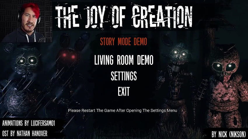 PREPARE TO SCREAM!!, joy of creation story mode HD wallpaper