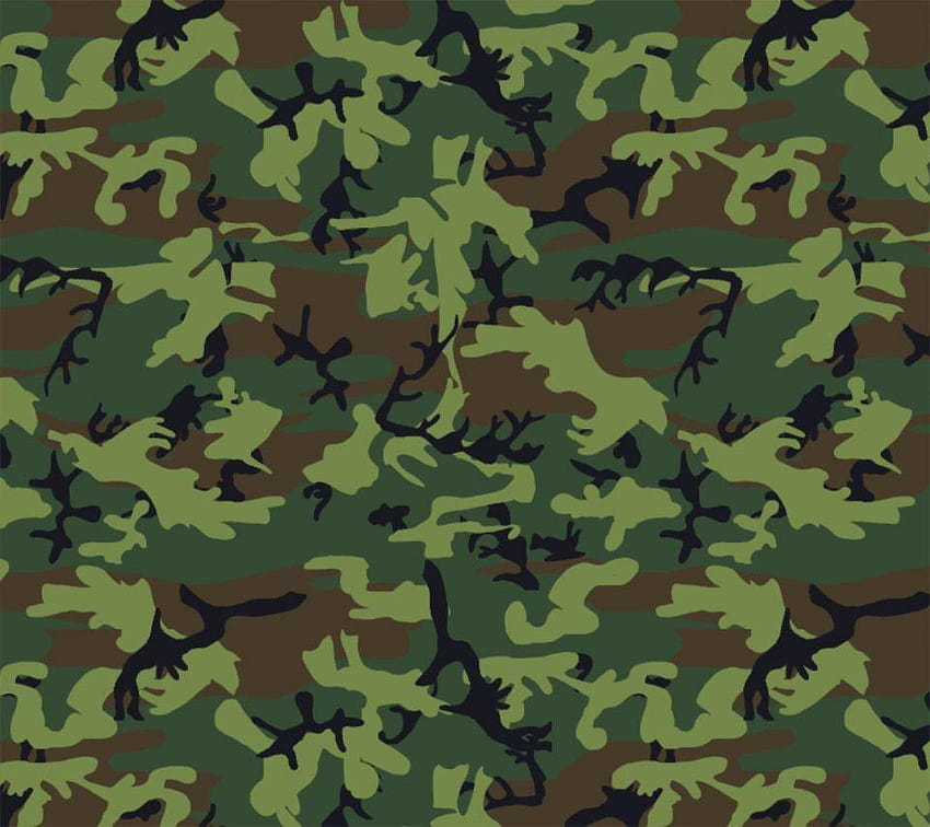 Camuflagem 10, camuflagem verde papel de parede HD