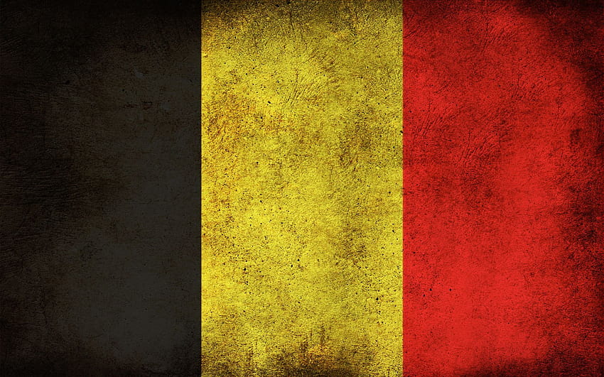 Bandeira da Bélgica, bandeira belga papel de parede HD