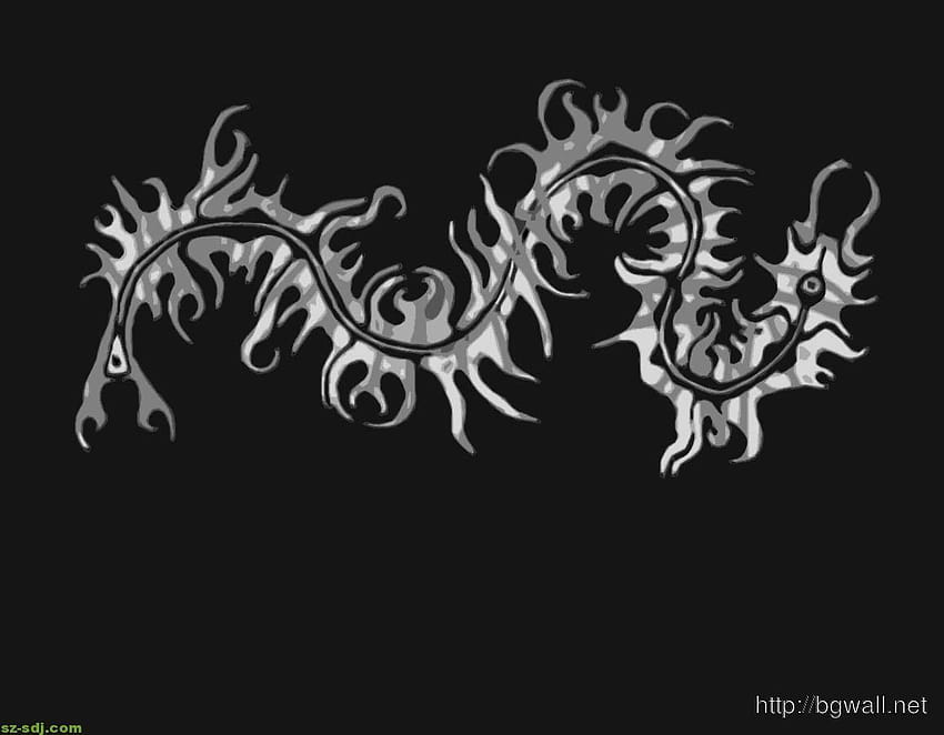 Abstract Centipede Layout Design HD wallpaper