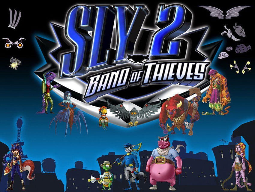 Sly 2: Band of Thieves by MrMarioluigi1000, sly cooper 2 HD wallpaper