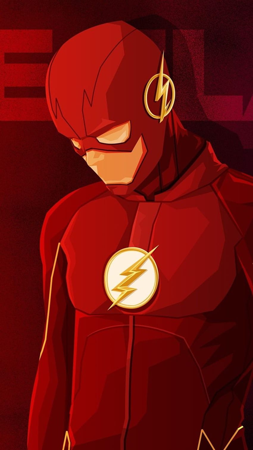Flash süper kahraman DC çizgi romanları 750x1334 iPhone 8766S, flash dc iphone HD telefon duvar kağıdı
