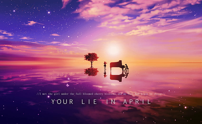Your Lie In April HD wallpaper