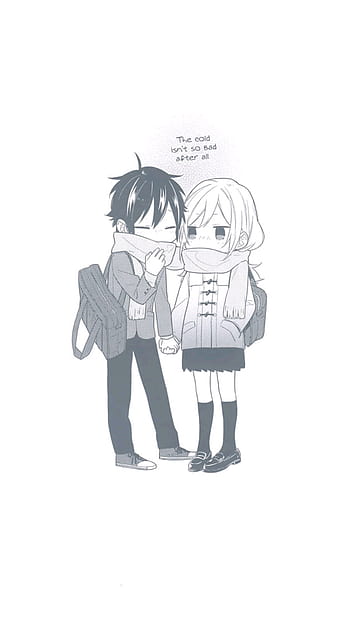 Hori-san and Miyamura-kun [Horimiya] (2250x4000) : r/Animewallpaper