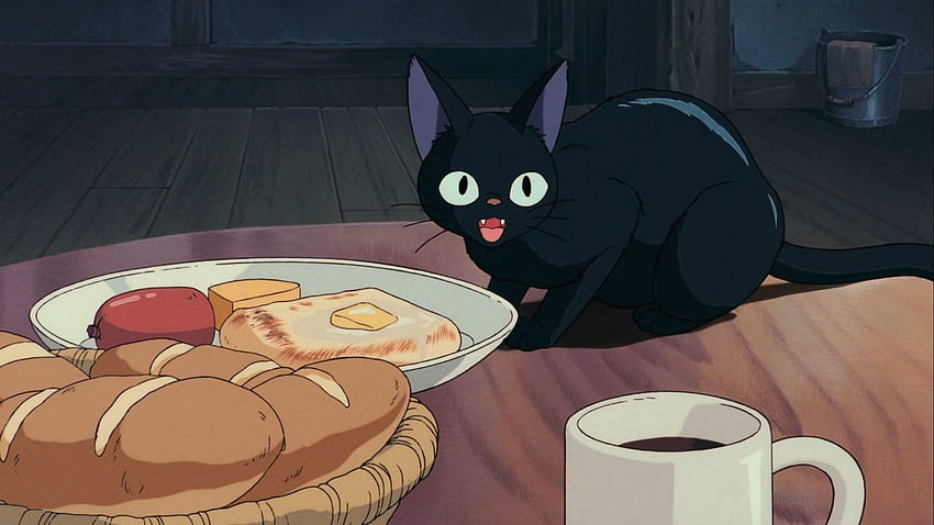 Studio Ghibli di Twitter, kiki cat Wallpaper HD
