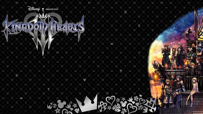 media] Just a backgrounds I made for the KH3 hype, kingdom hearts 3 background HD wallpaper