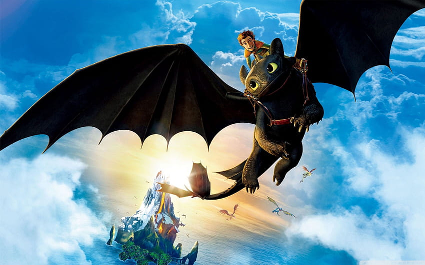 cool how to train your dragon HD wallpaper