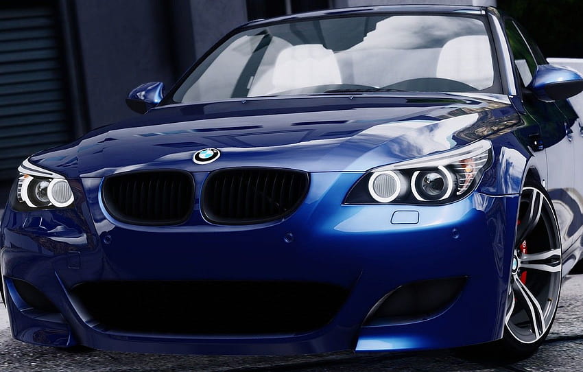 Blue, BMW, E60, GTA 5, 2015 , section, bmw e60 HD wallpaper | Pxfuel