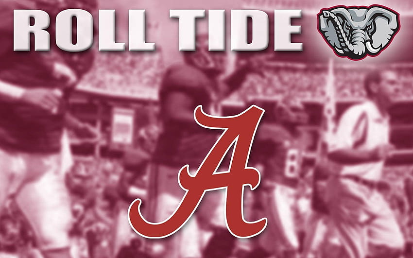 Alabama Crimson Tide, roll tide roll HD wallpaper