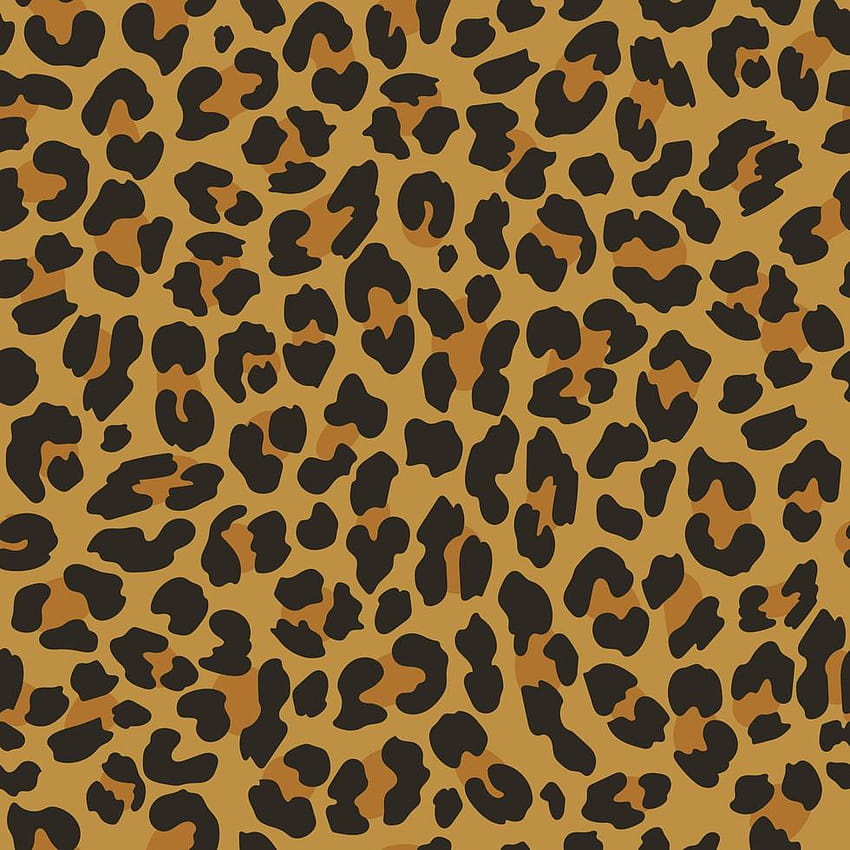 Modèle sans couture léopard. Fond africain de vecteur. Animal sauvage . 4276066 Art vectoriel chez Vecteezy, motif léopard Fond d'écran de téléphone HD