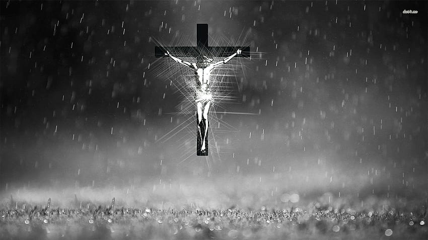 6 Jesus Cross, 7 god words on cross HD wallpaper
