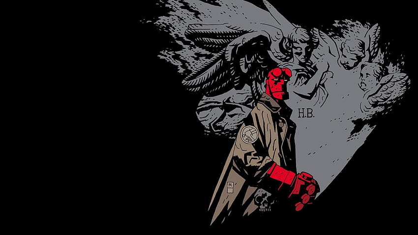 undefined Hellboy, foto hellboy HD wallpaper